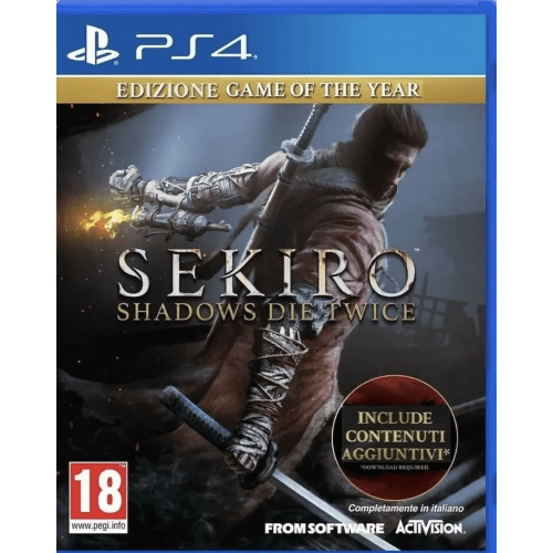 Sekiro Shadows Die Twice Game Of The Year (Goty) PS4 IT Sekiro Shadows Die Twice Game Of The Year (Goty) PS4 IT
